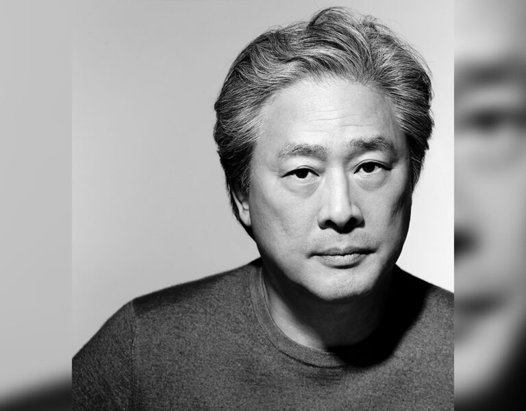 Park Chan-wook looking into camera