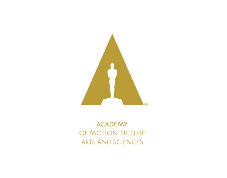 A gold Academy logo